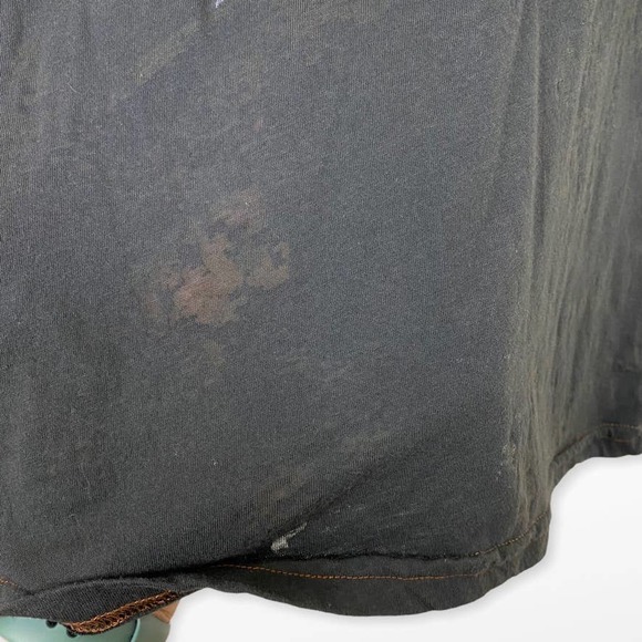 M F Clothing Company Burnout Tee Size Small - Picture 5 of 8